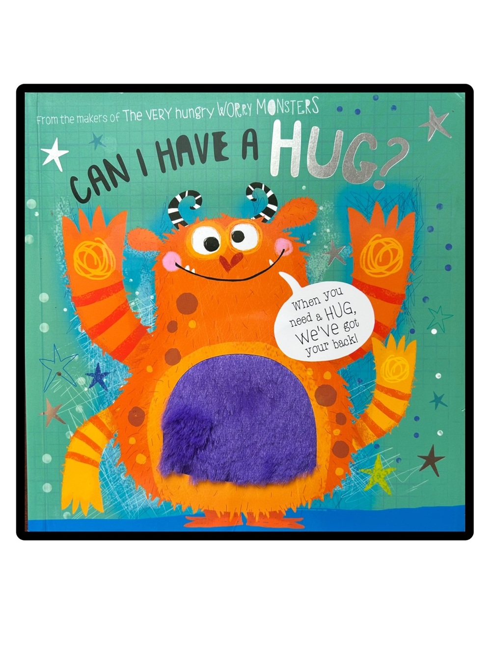 BUNDLE & SAVE 📚The Very Hungry Worry Monsters- Can I Have a Hug? Softcover Book